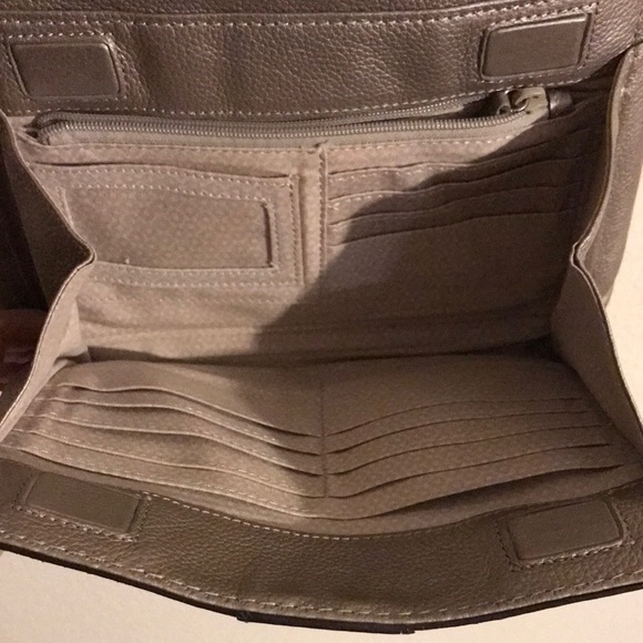 Brighton Gray Studded Crossbody Bag - Picture 3 of 7